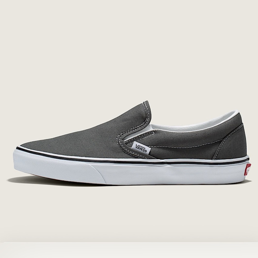 Vans Charcoal Slip-On Shoes